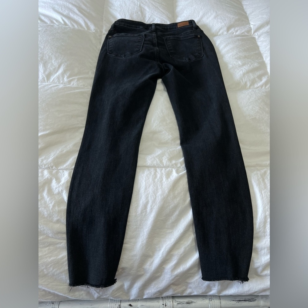 Judy Blue Skinny Fit Womens Size 26 Black Distressed Cheetah Mid Rise Jeans. - Picture 8 of 8